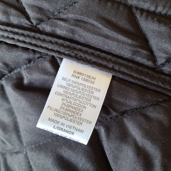 Navy Quilted jacket - Picture 3 of 8